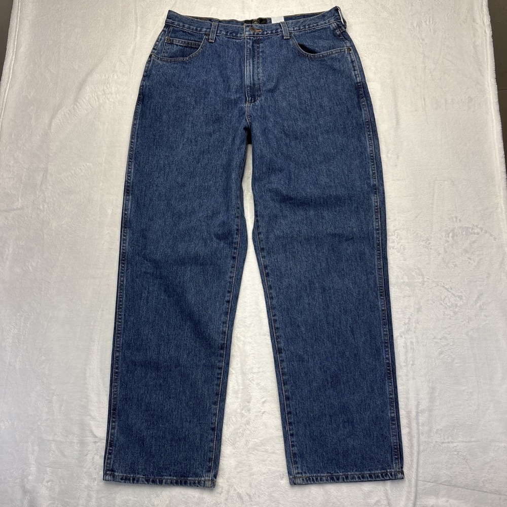 Y2K Vtg RedHead Bass Pro NOS Loose Fit Jeans 36x32 Deadstock Workwear Gorpcore